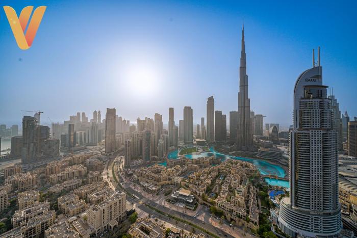 Venduras - 360 Burj View , 3BR & Study , Best View Downtown