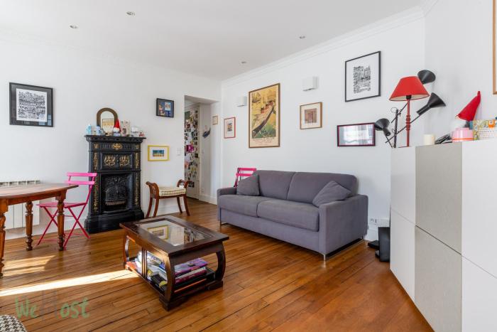 Square Bolivar - CI - Charming apt for 4p in Buttes Chaumont