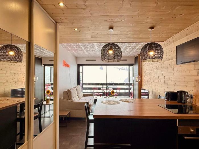 La Clusaz - Studio rénové 4 pers - Vue superbe - FR-1-437-17