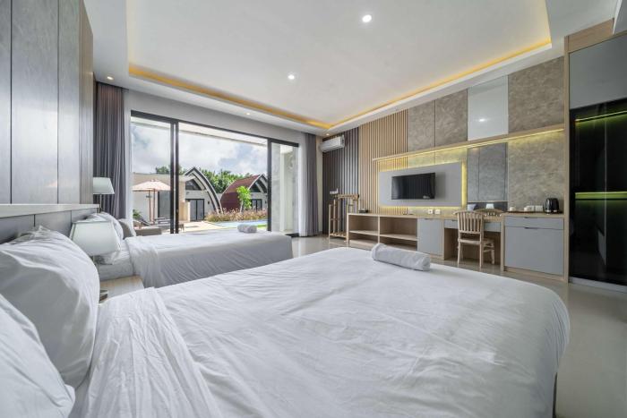 Twin Room w Kitchen & Pool in Uluwatu - T2