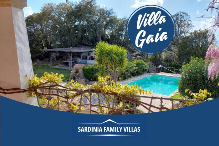 Sardinia Family Villas - Villa Gaia with private pool in the countryside