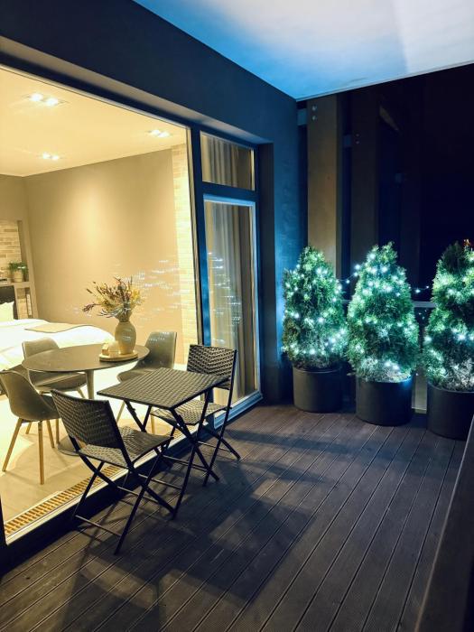 SkyGarden Studio - Private Terrace and View in Quiet Jūrmala