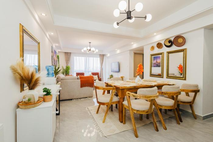 Cozy Luxurious 2 Bedroom 2 Bath Westlands, Nairobi at Orchid Residency