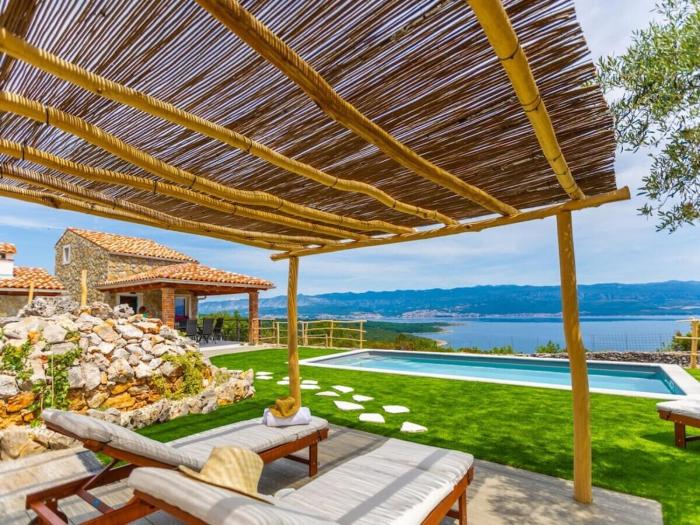 Holiday home in Risika with swimming pool