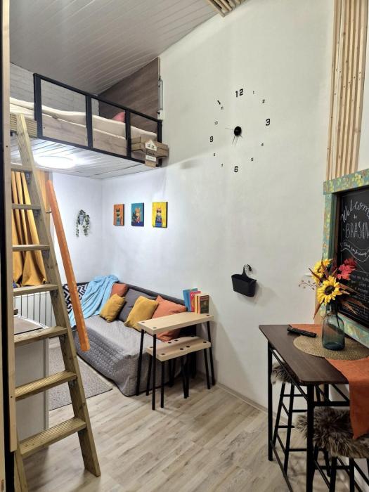 Loft bed central studio