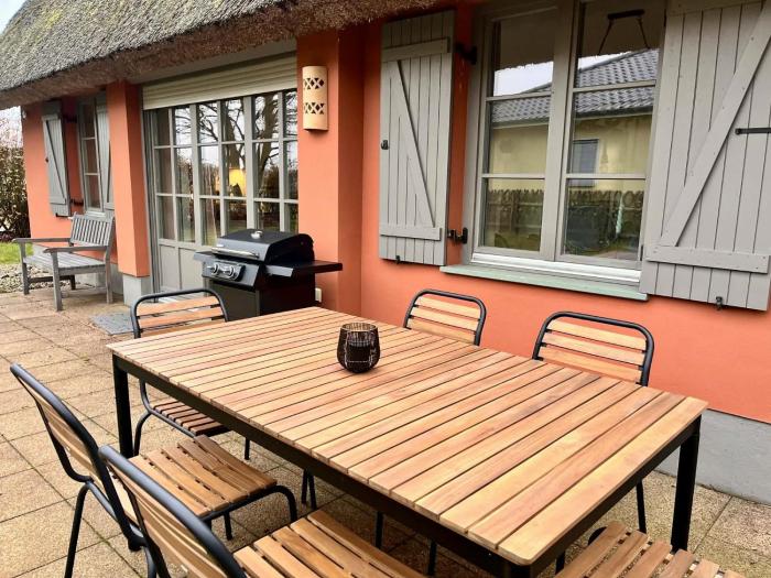 Strand 5 min - Ferienhaus Feldlerche auf Usedom