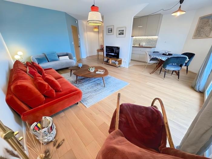 Résidence calme avec balcon privé & vue sur Caen