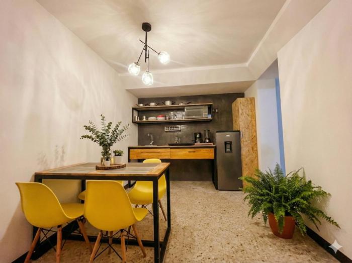 Two-bedroom apartment with AC in the center Oaxaca