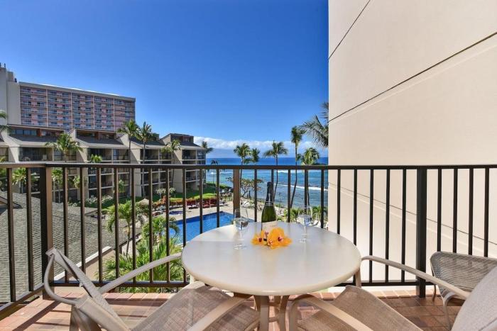 Kaanapali Shores 403 · KS 403 Spacious 2BD w AC OceanFront Pool