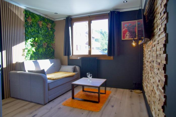 Le Cube Alpin - Cosy Studio - Vue Montagne - Gréolières les Neiges