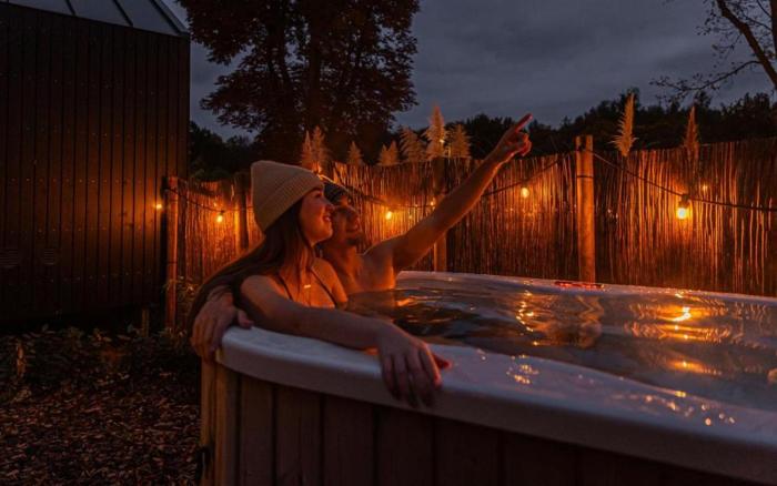 Tinyhouse luxe met hottub