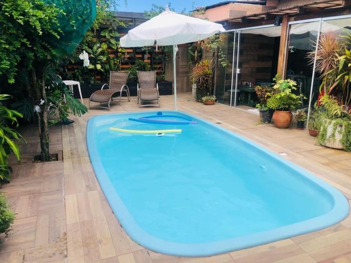 Casa com piscina 3Q Perto do Aeroporto de Floripa