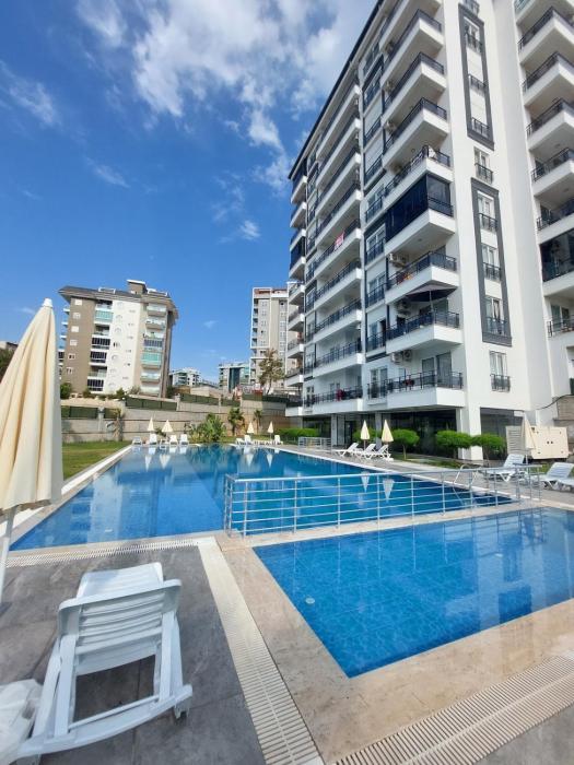 Luxury Apartment with Pool View Avsallar Alanya