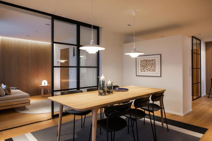 Penthouse Ounas with Private Sauna