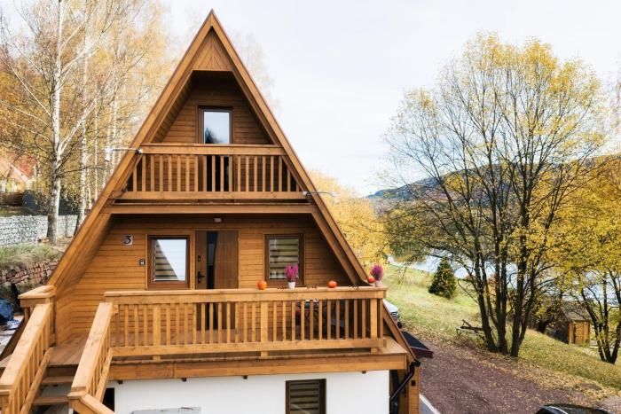 Radkowskie Apartamenty Julia z widokiem na zalew i gory