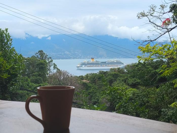 Casa vista para o mar