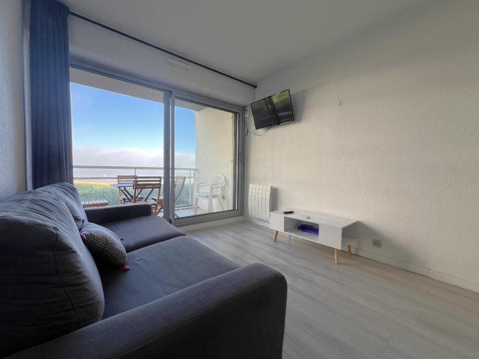 Studio en bord de mer avec accès direct à la plage et parking sécurisé - FR-1-474-288