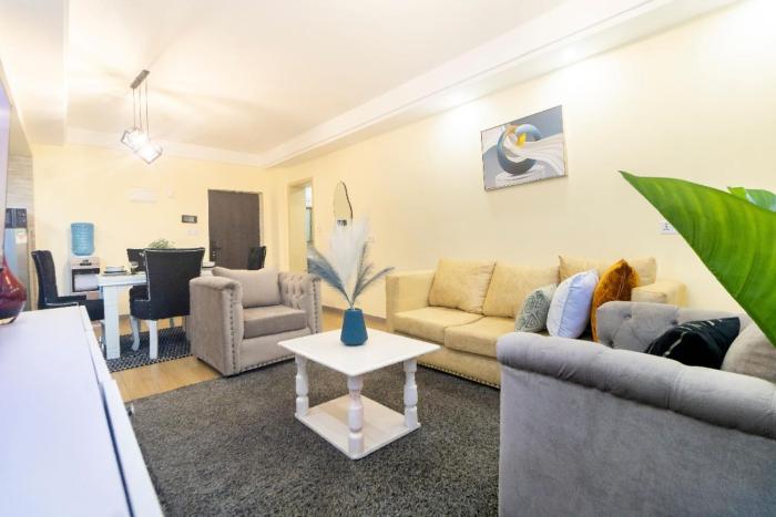 supreme living one bedroom apartments with swimming pool, fully equipped gym, ample parking space children playground and amazing city views