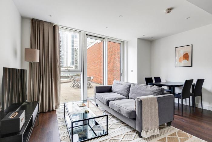 Blueground Nine Elms fitness nr Battersea Park LON-664