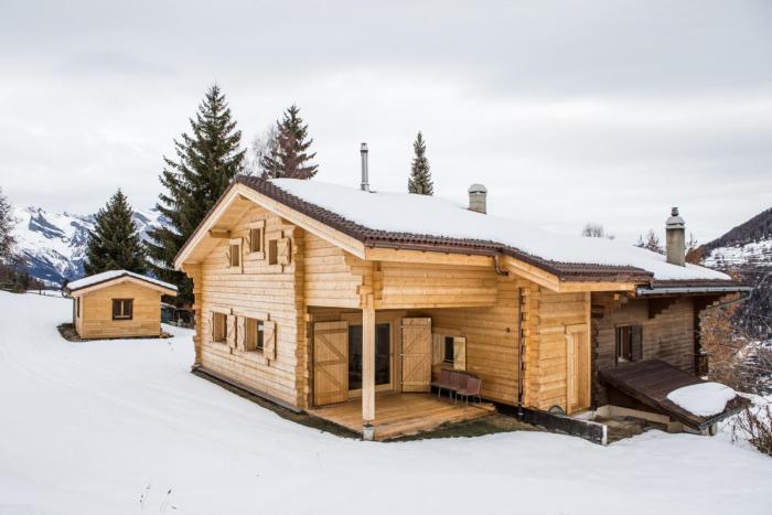 Beautiful Old style 8 -12 person Chalet with a modern extension