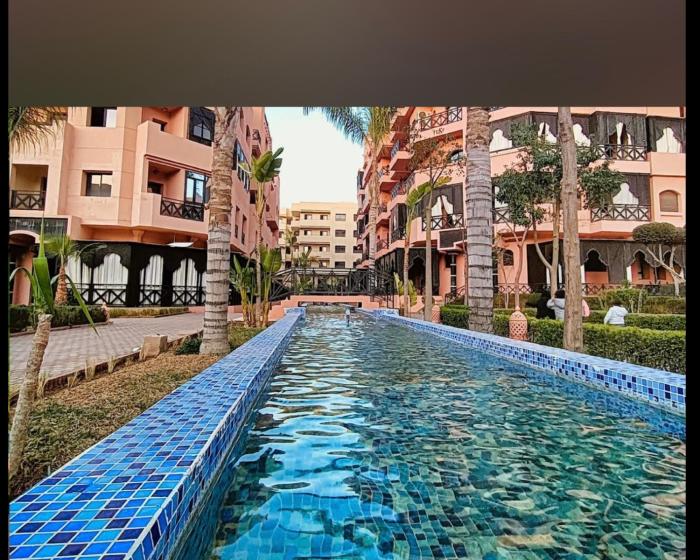Belle résidence avec piscine à Marrakech