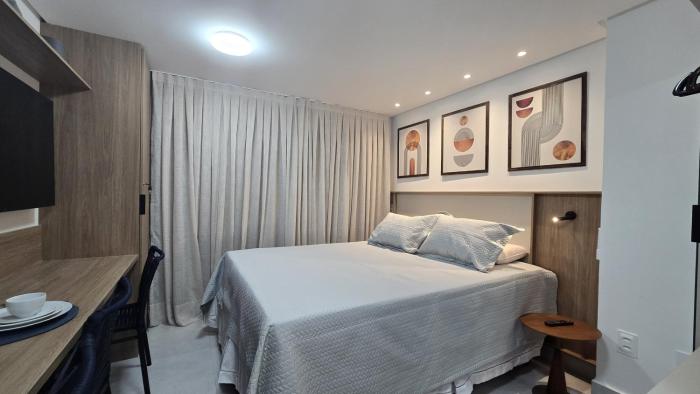 Lindo Flat no Jardins Al Mare - Apart-Hotel frente MAR Cabo Branco