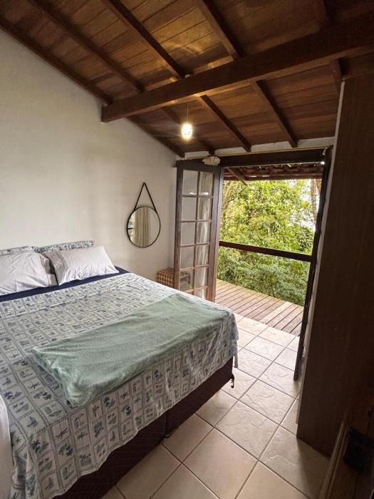 Chalé vista para o mar - refúgio na natureza