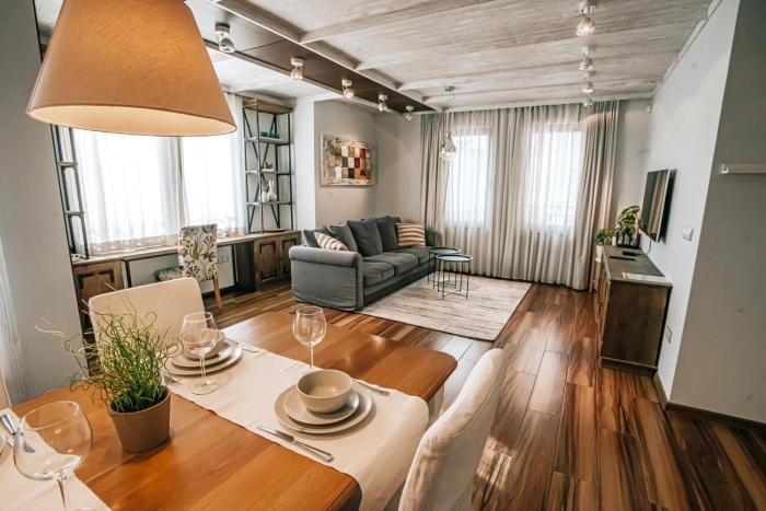 Desing Flat n2 Port - Designer - Own Parking - Streaming - 2 baths - Wash&Dry