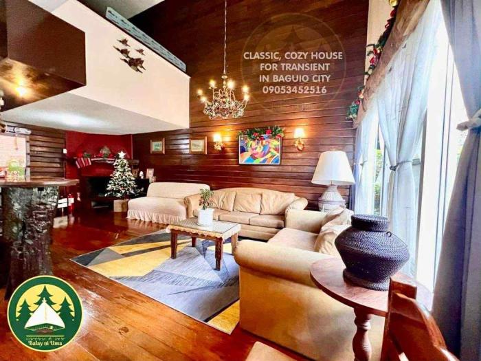 Classic, Cozy House for Transient in Baguio City 1