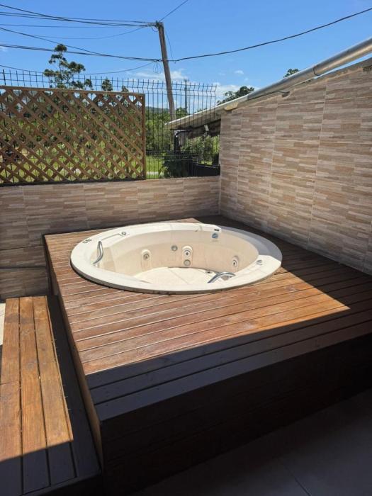 Casa de Praia com 2 quartos e Jacuzzi