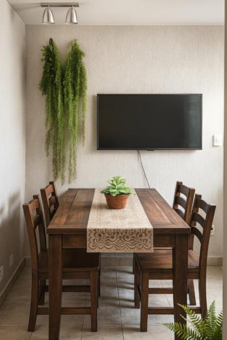 Apartamento Funcional - Garagem rotativa - 450m praia - Tomada para carro elétrico - Wi-Fi 500 Mb -Varanda