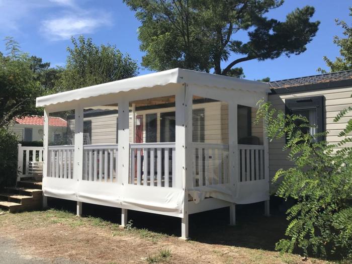 Mobil-home de 40m² pour 8 personnes avec rampe daccès - API-1-52-1083
