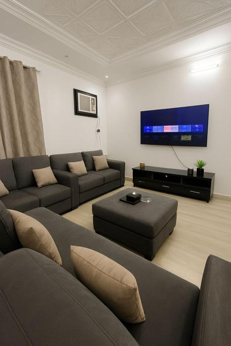 Room and hall with self check-in