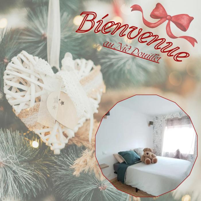 Le Nid Douillet à 1h de Paris-Gare à 5 min à pied, logement entier