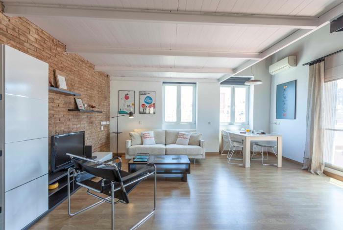 Penthouse apartment historical center