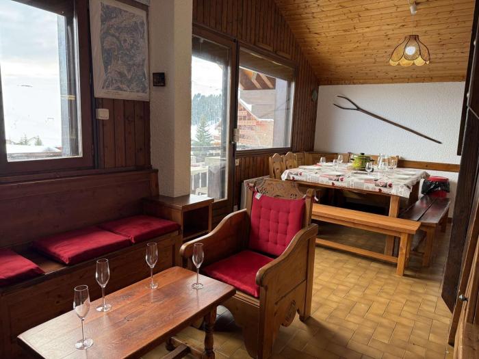 Studio avec mezzanine Les Saisies, animaux acceptés - FR-1-594-39