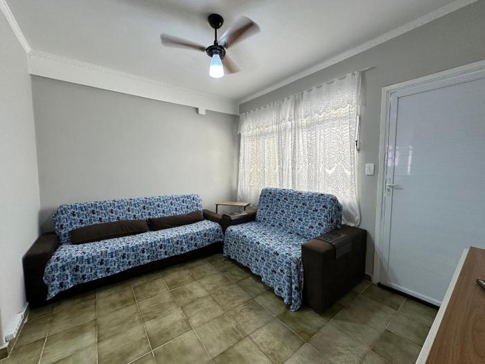 Apto completo, Wi-Fi e 1 vaga - 80m da Praia