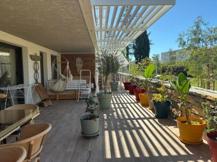 Appart Cosy Grande Terrasse Clim Parking 4-6 Pers