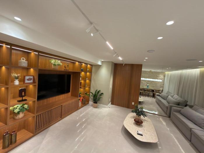 Amplo apartamento de 3 suites com lazer completo