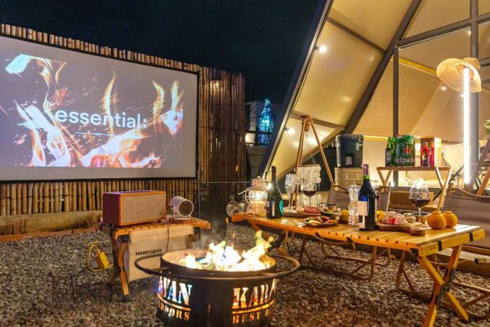 가평 스페인마을 풀램핑 Spanish Village Poolamping