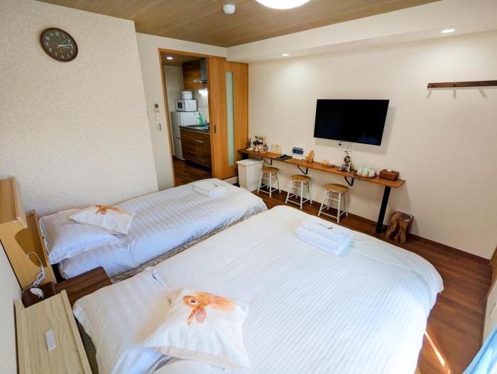 Sun生A号棟303室直达关西机场 电梯公寓 采光良好 仅2站到难波 直达梅田心斋桥天王寺 附带私人厨房