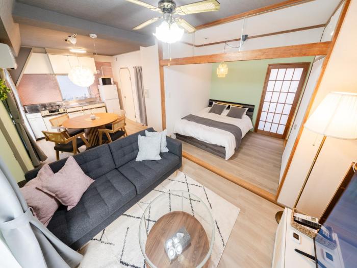 4min Shibuya Sta,3min Shinsen Sta,Central Shibuya,family-friendly,Switch, movies, Wi-Fi