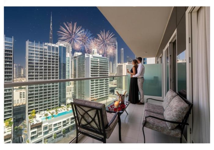 Reva 1BR - Downtown Living with Burj Khalifa View