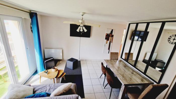 Le Duplex, appartement vue mer avec parking privé