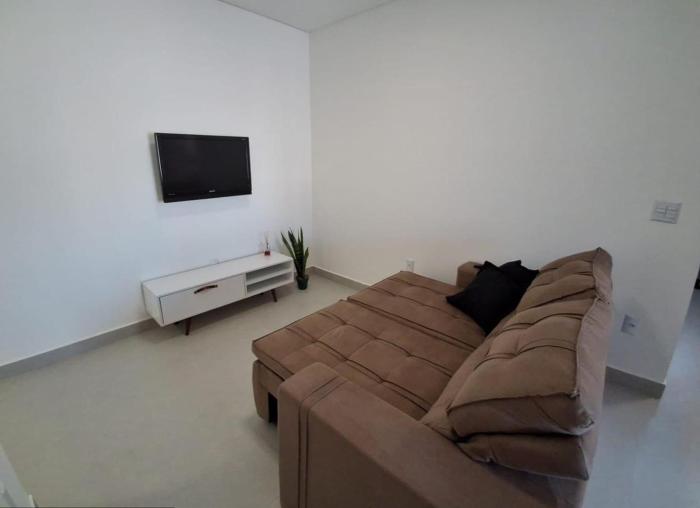 Apartamento 02 dormitorios perto do mar