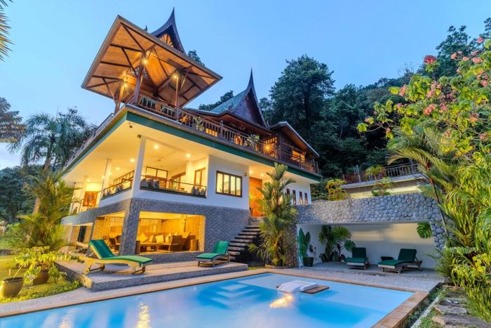 V89 6BR Timeless Design Huge Pool & Mountain View