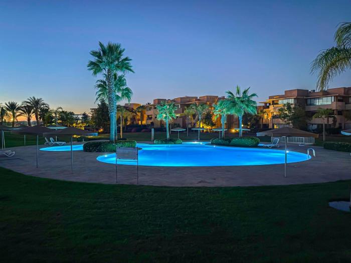 VIVASTAY Marrakech - Prestigia Topaze- Terrace overlooking garden & pool
