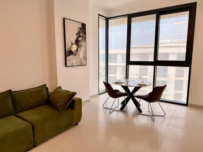 Luxury waterfront apartment with private beach