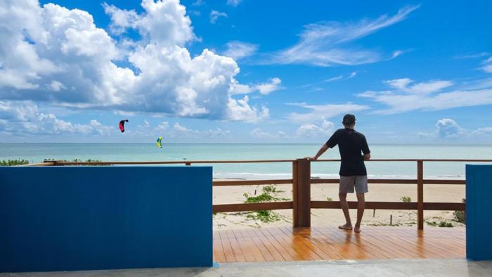 Galinhos Kite House - Casa à beira-mar para Kite, família e relaxamento
