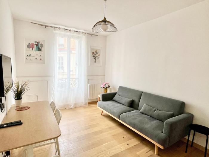 Cozy 2-bedrooms for 5P near Metro Paris